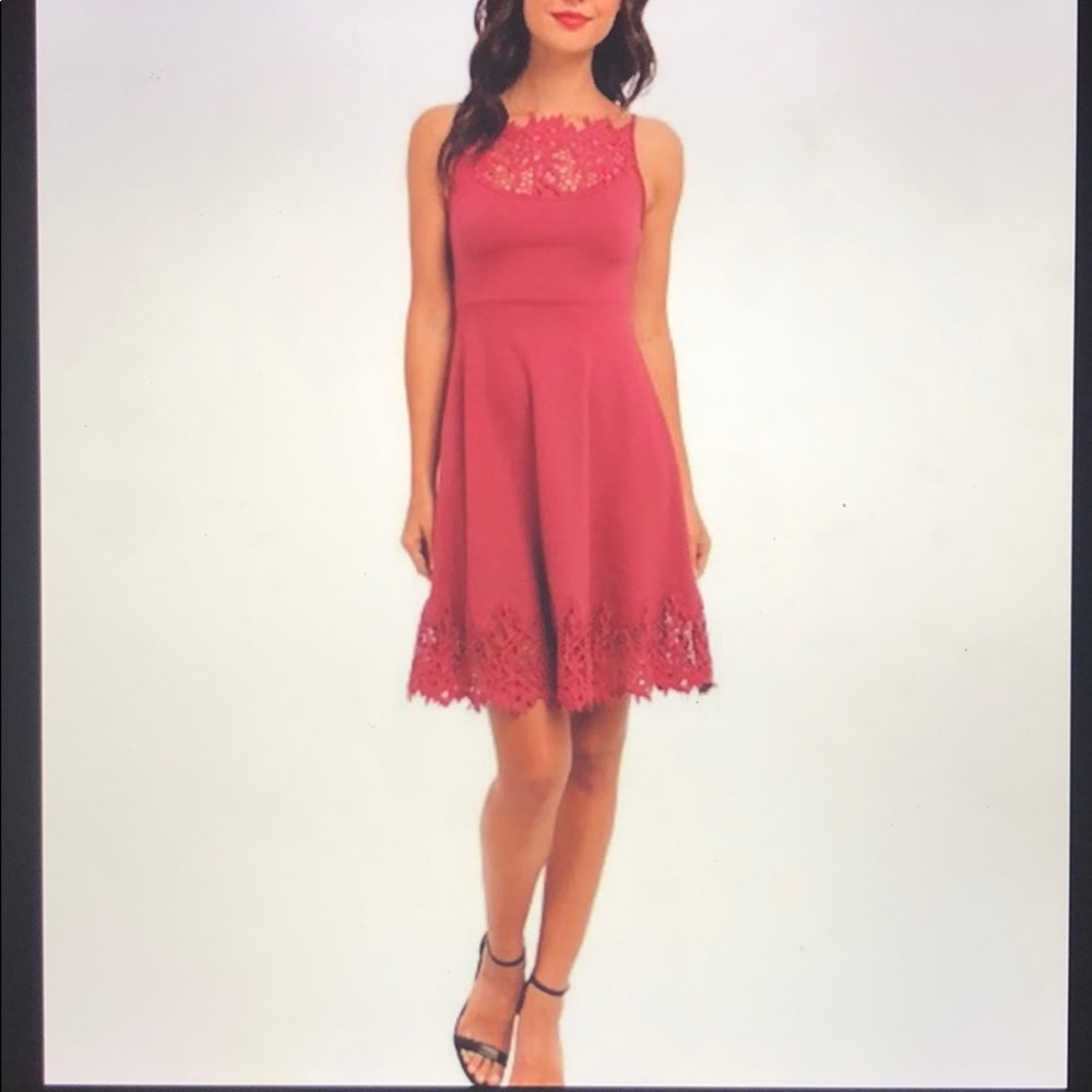 Free People Forget Me Not Fit Flare Dress